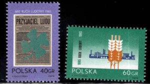 Poland Scott 1322-1323 stamp set