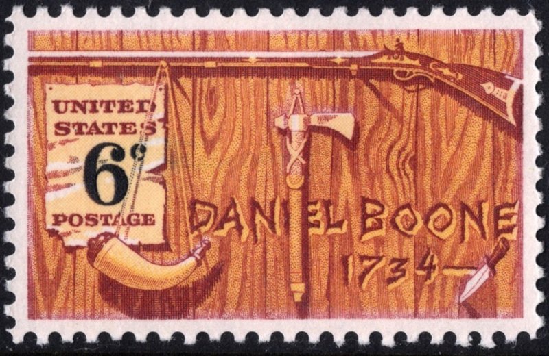 SC#1357 6¢ Daniel Boone Issue (1968) MNH