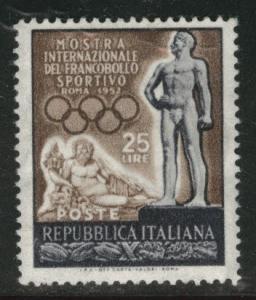 Italy Scott 599 MNH** 1952 Olympic stamp