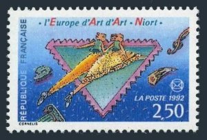 France 2294,MNH.Michel 2903. Philatelic Societies Congress,1992.Art Festival.