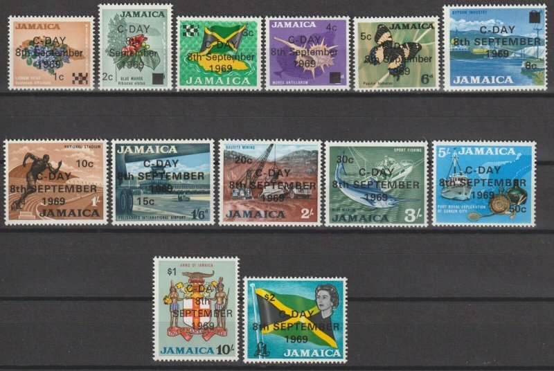 JAMAICA 1989 SG 280/92 MNH