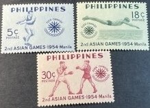 PHILIPPINES # 610-612-MINT/NEVER HINGED----COMPLETE SET----1954