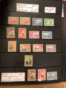 BRITISH EMPIRE – HIGH VALUE MINT DEFINITIVE SETS – 425035