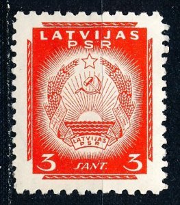 Latvia #2N47 Single MH