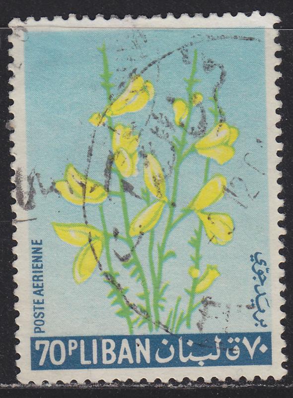 Lebanon C397 Yellow Broom 1964