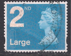 GB 2014 QE2 2nd Large Blue Security Machin  SG U3000 ( 432 )