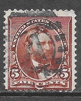 USA 223: 5c Grant, used, F