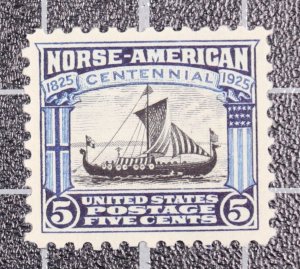 Scott 621 - 5 Cents Norse American - MNH - PSE Cert Grade 95 - SCV - $110.00