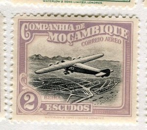 MOCAMBIQUE COMPANY; 1935 early Airmail Planes issue Mint hinged 2E. value