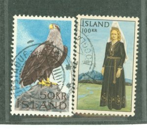 Iceland #378-9 Used Single (Complete Set)