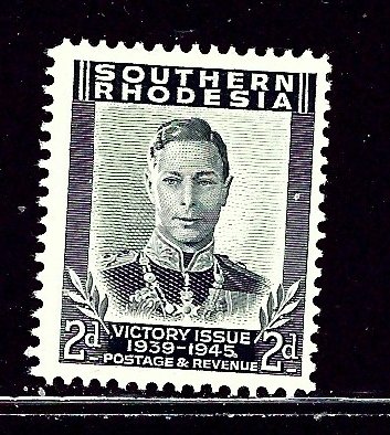 Southern Rhodesia 68 MH 1947 issue    (ap2760)