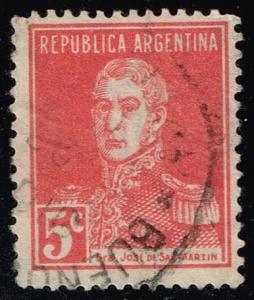 Argentina #345 Jose de San Martin; Used (0.30)