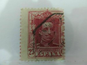 Spain Spain España Spain 1922-30 25c Perf error fine used stamp A4P6F78-