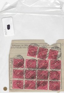 German Postal History Stamps Cover 1922 Ref 8733