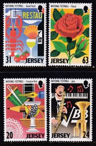 Jersey 840-843 MNH VF