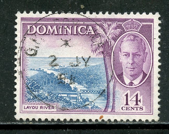 Dominica #  131, Used. CV $ 3.50