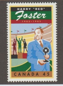 Canada 1753 Harry 'Red' Foster - MNH