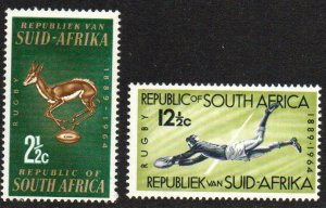 South Africa Sc #301-302 Mint Hinged
