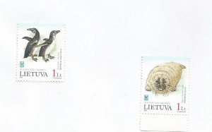 LITHUANIA - 2000 - Maritime Museum - Perf 2v Set - M L H