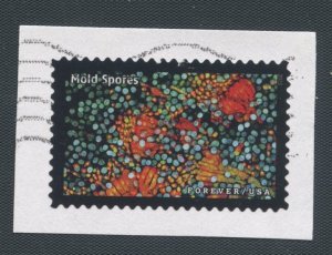 US Scott's #5802q Forever-Mold Spores-Used-On Paper