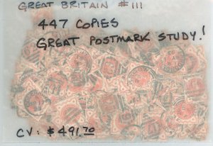 Great Britain #111 Used Multiple