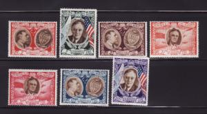 San Marino C51B-C51H MNH President Franklin D Roosevelt