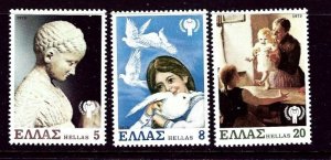 Greece 1303-05 MNH 1979 Int'l Year of the Child