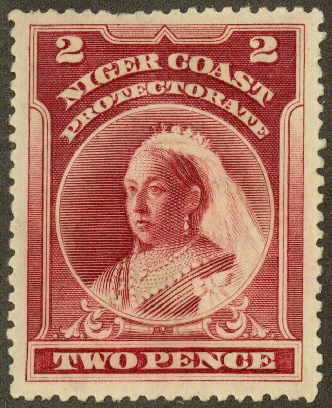 Niger Coast Protectorate Stamps # 45 MLH VF Scott Value $40.00