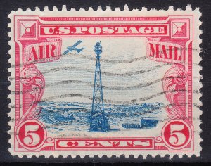 MOstamps - US #C11 Used Airmail (Open Door variety) - Lot # DS-1497