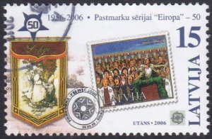 Latvia 2006 SG656 Used