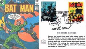 #4084e//o Batman MPG FDC