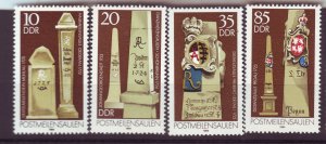 J25354 JLstamps 1984 germany DDR mnh set #2394-7 postal