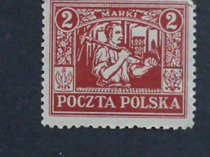 ​POLAND- 1922 SC#178 OVER 100 YEARS OLD-UNION OF UPPER SLIESIA WITH POLAND-