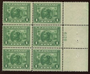 397 Pan Pacific Mint Plate # Block of 6 Stamps BZ1596