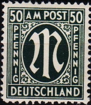 Germany. 1945 50pf S.G.A32 Unmounted Mint