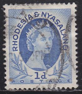 Rhodesia & Nyasaland 142 Queen Elizabeth II 1954