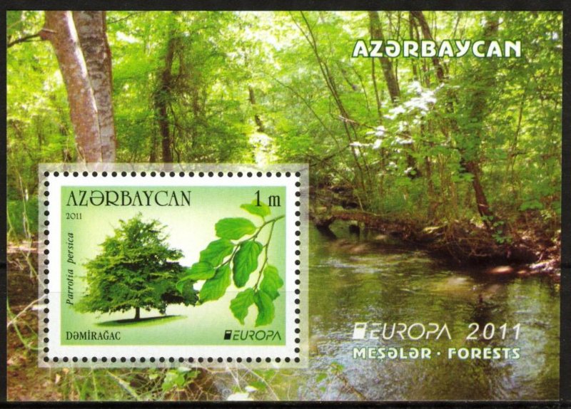 Azerbaijan 2011 Europa CEPT Forests S/S MNH**