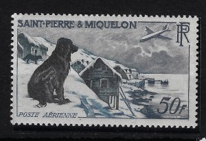 1957 Saint Peter and Miquelon, Posta Aerea Yvert no. 24 - MNH**