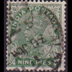 INDIA 1932 - Scott# 135 King GV 9p Used