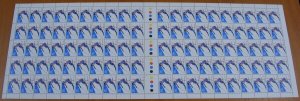 Australia 1984 30c Skiing (Slalom) sheet of 100 MUH**