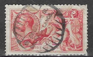 GB #174 5sh Britannia Rule the Waves   (U) CV $340.00