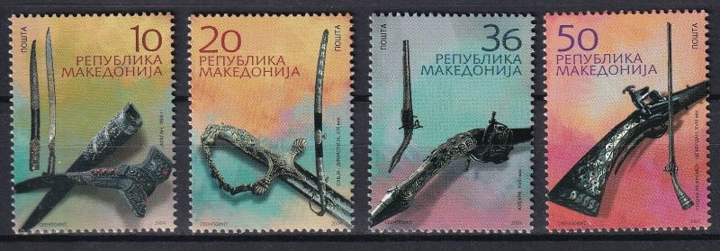Macedonia 2004 Military, Weapons 4 MNH stamps