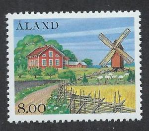 FINLAND - ALAND ISLANDS SC# 19 FVF/MNH 1988