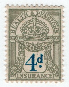 (I.B) George V Revenue : Health & Pensions Insurance 4d