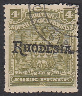 Rhodesia 87 Used CV $4.25