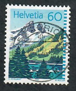 Switzerland 905 used single