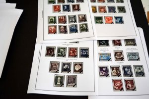 COLOR PRINTED AUSTRIA 1850-2010 STAMP ALBUM PAGES (317 illustrated pages)