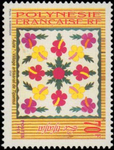 French Polynesia #702-704, Complete Set(3), 1997, Never Hinged