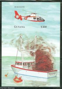 GUYANA IMPERFORATED PIONEERS OF AVIATION  SOUVENIR SHEET SC#3329   MINT NH RARE