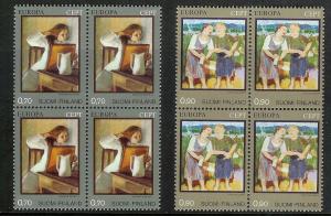 FINLAND Sc#572-573 Complete MINT NEVER HINGED Block Set